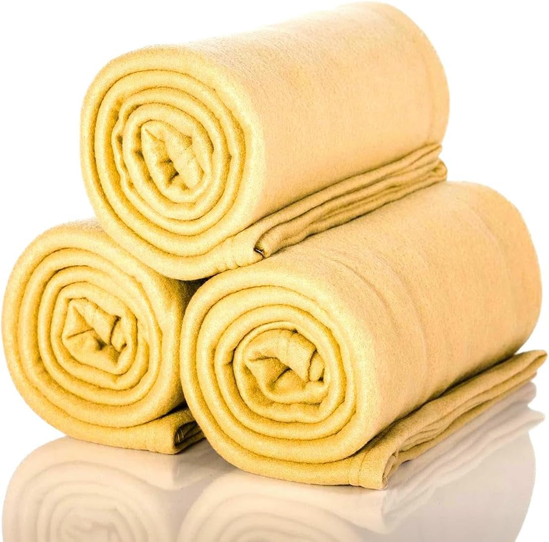 ALCLEAR 3 styks Oeko Tex fleece tæpper, farve: antracit, stor størrelse 130X160 Cm, over 200 G/M2, sofa tæppe sofa tæppe tæppe stue tæppe, picnic tæppe sofa tæppe Senge og tæpper Besuche den ALCLEAR-Store Sand 3 stk.
