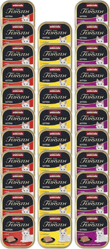 animonda Vom Feinsten Kitten Variety til killinger (32 x 100g), kornfrit og sukkerfrit vådfoder til unge katte med 100% friske og kødfulde ingredienser.
