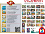 Schmidt Spiele 59765 Solnedgang i Lighthouse Bay, puslespil 1000 brikker, farverigt puslespil Naty Shop