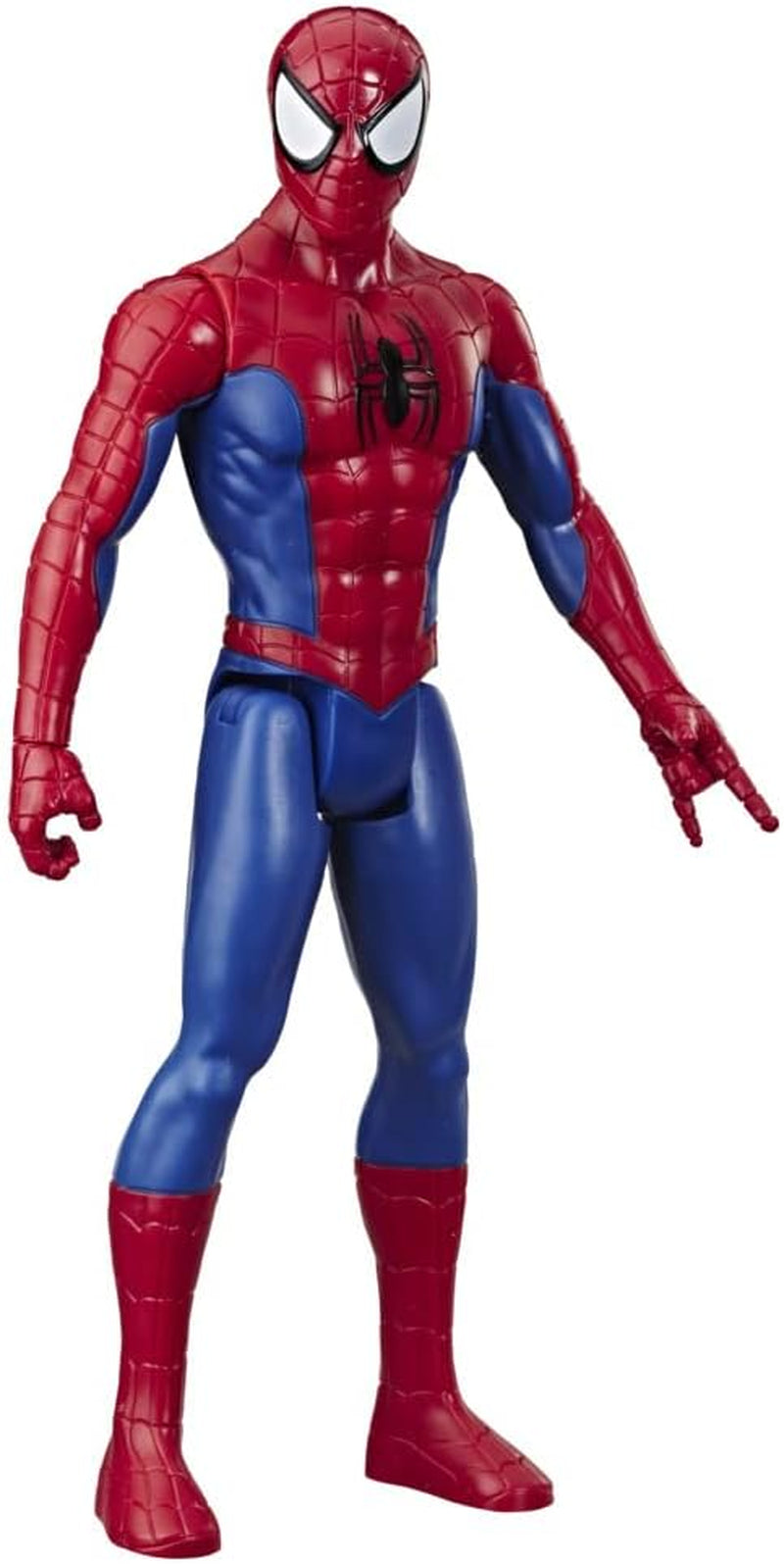 Marvel Titan Hero Series Spider-Man actionfigur 30 cm høj superhelt med bevægelige lemmer Kompatibel med andet Spider-Man legetøj til børn 5+ actionfigurer Naty Shop