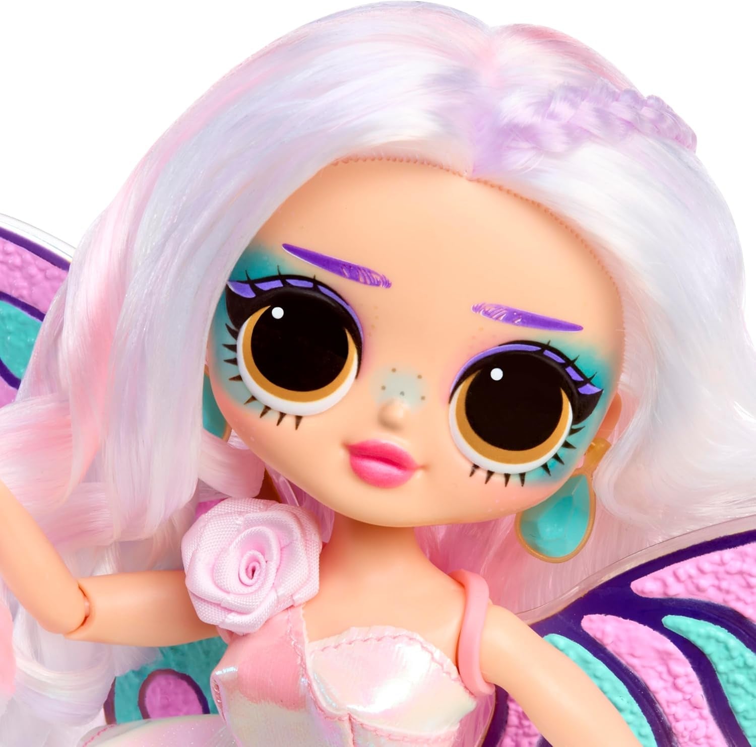 LOL overraskelse! OMG Eye Spy Series - Fairy - Indeholder 1 dukke med outfit og tilbehør, puslespilsløsning og overraskelsesopdagelse, 4 samledukker