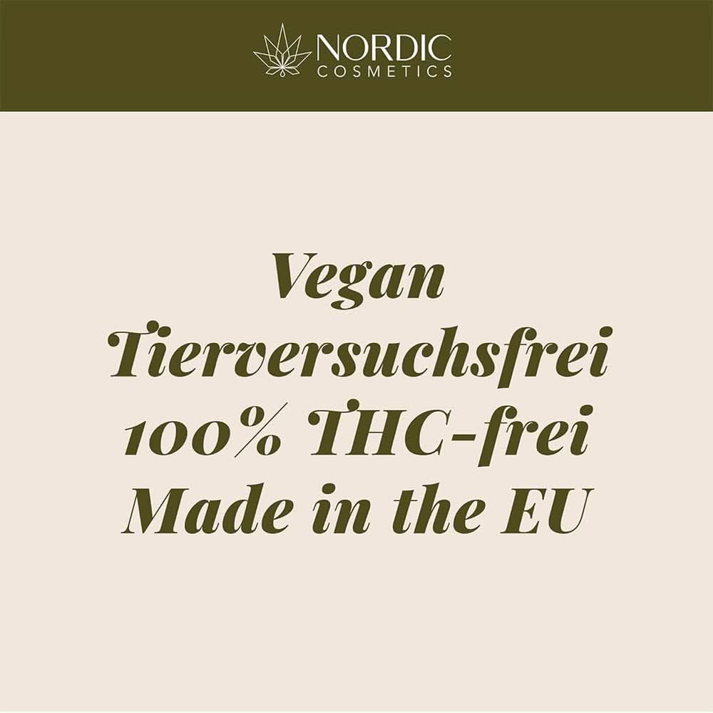 Nordic Cosmetics, Vegansk øjencreme mod rynker og mørke rande med hyaluronsyre, 10ml Cosmetics and Beauty Naty Shop