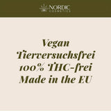 Nordic Cosmetics, Vegansk øjencreme mod rynker og mørke rande med hyaluronsyre, 10ml Cosmetics and Beauty Naty Shop