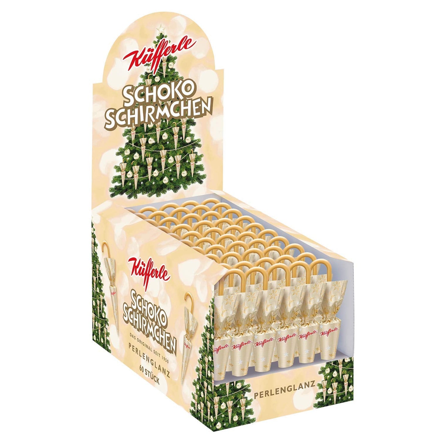 Chokoladeskygger Küfferle Polar Silver 810g (60 stk.)