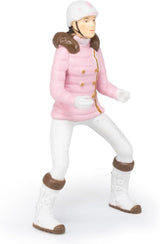 PAPO - Hestefigur - Rider Fashion Winter, passion for ridning, legetøj til børn fra 3 år. Naty Shop actionfigurer