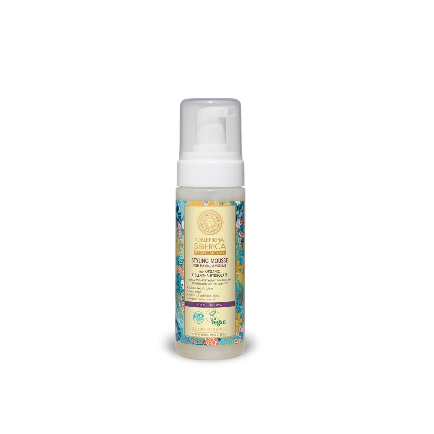 Natura Siberica Oblepikha maske til svært beskadiget hår, 1 pakke (1 x 170 ml) Naty Shop hårmaske Standard titel