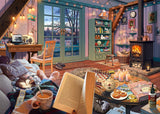 Schmidt Spiele 59655 I sommerhuset, 1000 brikker Hemmeligt puslespil Puslespil Naty Shop