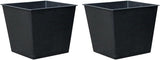 Dehner universalgryde, plastik, sort, 30 x 26 x 26 cm