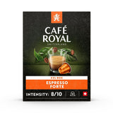 Espresso Forte 36 Kapsel for Nespresso Kaffee Maschine - 8/10 Intensitet - UTZ-certificeret Kaffeekapseln aus Aluminium (Packung med 3)