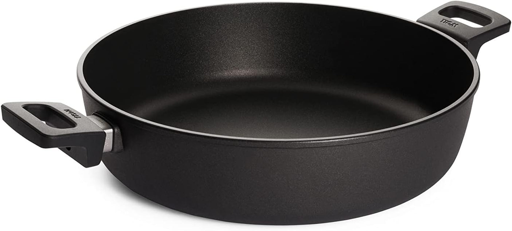 Woll Nowo Titanium Kasserolle - Induktiv -, Ø 32 Cm, 8 Cm Hoch, 5,5 Liter, Mit 2 Seitengriffen - Geeignet Für Alle Herdarten Forme og bakker til bagning Naty Shop 32 Cm, 8 Cm Hoch, 5,5 Liter