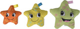 Simba 104010071 - ABC blød søstjerne, børnelegetøj, tekstilstjerner fyldt med polystyren, 3 stk, fra 6 måneder Legetøj Bebe Naty Shop