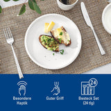 Villeroy & Boch Blacksmith bestiksæt til op til 6 personer, 24 dele, rustfrit stål