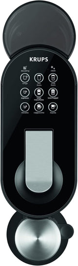 Krups Nespresso Espressomaskine, Kapsel Espressomaskine, Espresso Barista Style, Mælkeskummer, Fremstillet i Frankrig YY4355FD