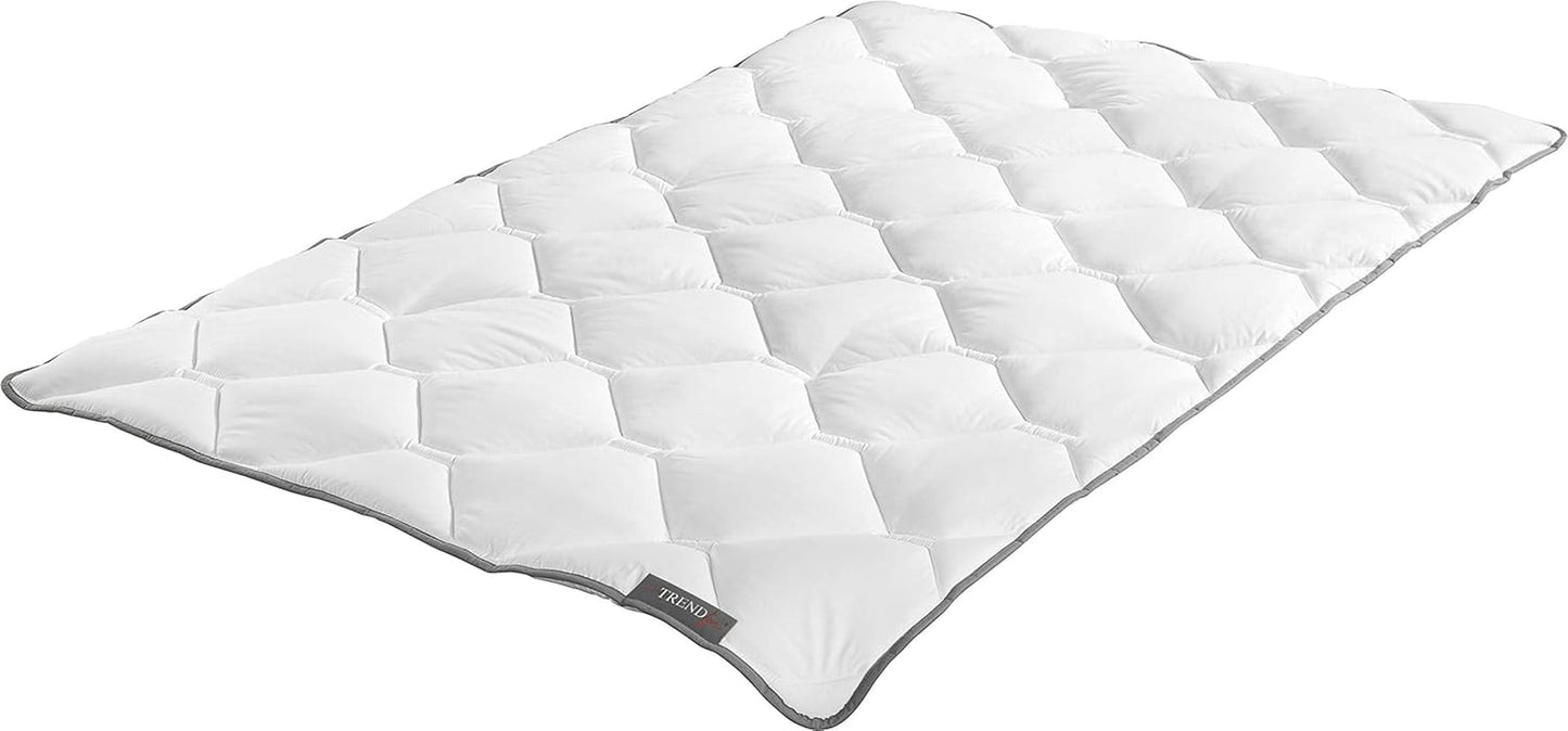 Badenia Trendline Micro Koge resistent, Let Quilt til sommer, Maskinvaskbar op til 95 grader, 135 X 200 Cm, Oeko-Tex Certified, Made in Germany Dyner og dyner Naty Shop 135 X 200 Let - Sommertæppe