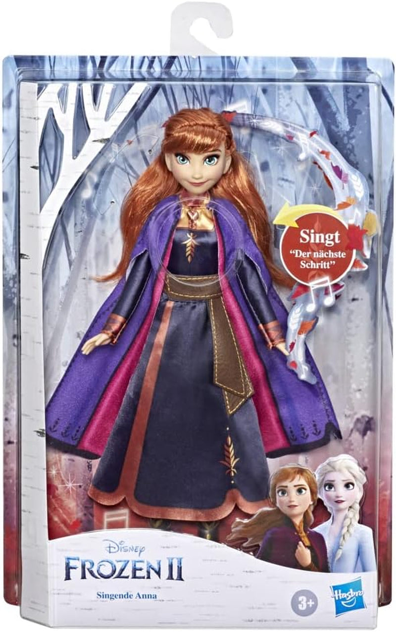 Disney Frozen 2 Frosne Anna Music Singing Doll i lilla kjole Legetøj fra 3 år og opefter 57237830 Multicolor