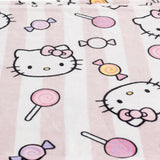 Hello Kitty sengetæppe, pink, blødt tæppe 130X170Cm, sengetæppe i mikrofiber eller sovesofa. Kvalitet med Oekotex certifikat, Sanrio Senge og Tæpper Besuche den Kanguru-Store