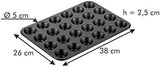 Bageplade, 38 X 26 X 2,5 cm Forme og bageplader Naty Shop