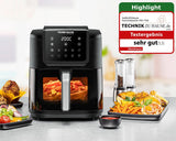 ROMMELSBACHER Varmluftfrituregryde med vindue FRH 1700, 10 programmer, lydløs Hvidevarer Naty Shop