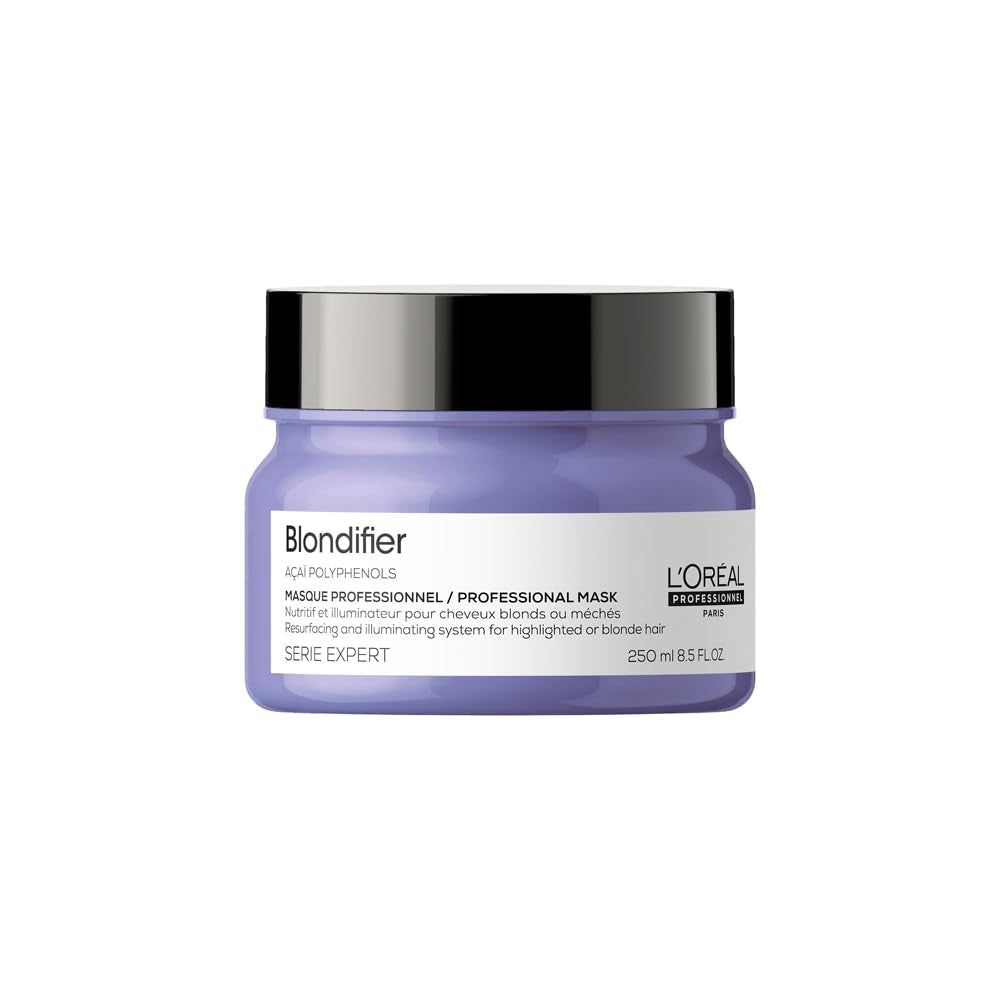 L'Oréal Professionnel | Nærende maske til blondt og bleget hår, Açai frugtekstrakt, Serie Expert, blond maske Hårmaske Naty Shop Blondifier Mask Ny