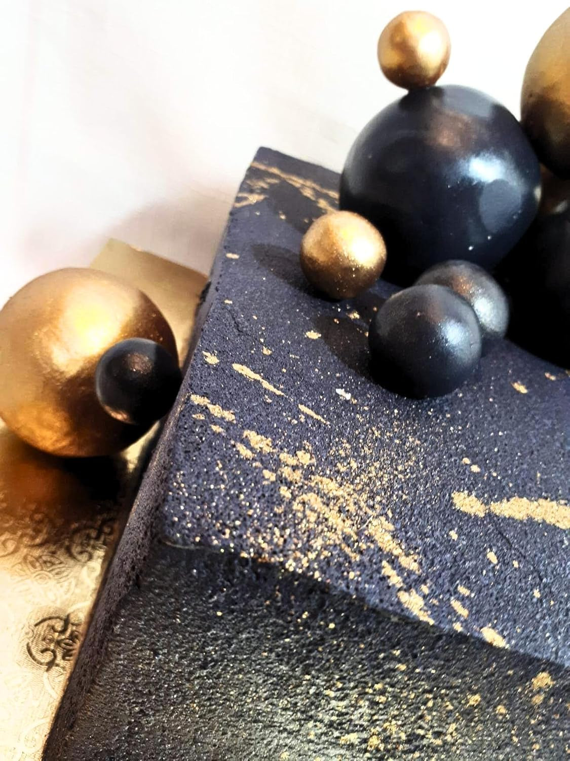 Madfarve Madfarvepulver med metallisk effekt, ORIGINAL GULD 20G madfarve – Ideel til dekoration af kager, tærter, sukkerpastaer, småkager og drikkevarer.