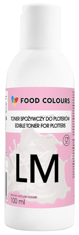 Madfarvesæt med spiselig blæk til plottere 6 x 100 ml | Lys cyan | Cyan | Lys magenta | | Magenta | Gul | Sort | Spiselig tryk, wafer papir trykning, dekorativ kage topping
