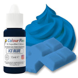 Sugarflair Colourflex oliebaseret fødevarefarve, kongeblå, højkoncentreret flydende fødevarefarve, madfarve til smørcreme, chokolade, dej, fondant, glasur og mere - 15 ml