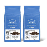 af Amazon Kaffeebohnen, entkoffeiniert, Lichte Röstung, 2 kg (2 Packungen mit 1 kg), Rainforest Alliance zertifiziert