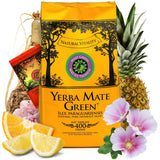 Yerba "Mas Iq Tropical" Brazilian Mate Tea 400G + 50 G Mas Energia Guarana | Frugtagtig mate te | Med ananas