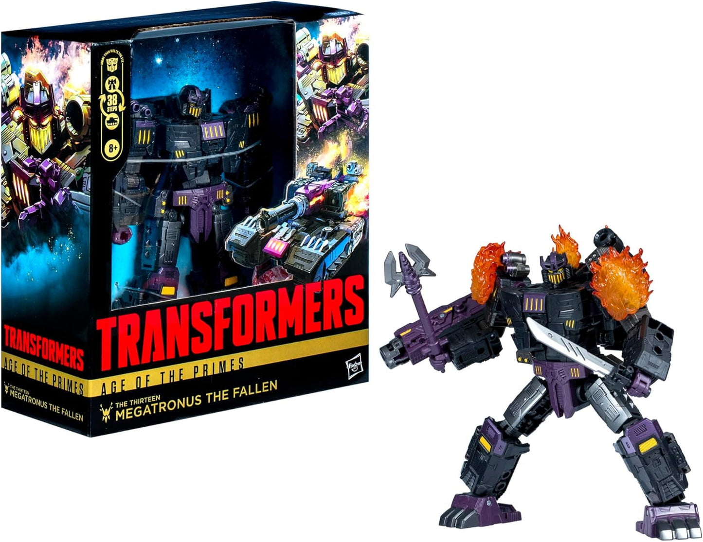 Transformers Age of the Primes Leader-Class the Thirteen Megatronus the Fallen Actionfigurer Naty Shop