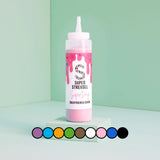 Super Drip Black Cake Glaze Cake Smelter Chokolade 300 gram Glazes and Decor Naty Shop Pink