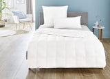 Irisette quilt vask-silke - Made in Germany - Dyne lavet af 60% vild silke, 40% bomuld, Inkl. opbevaringstaske, 135 X 200 Cm, Øko-Tex certifikat Dyner og dyner Naty Shop