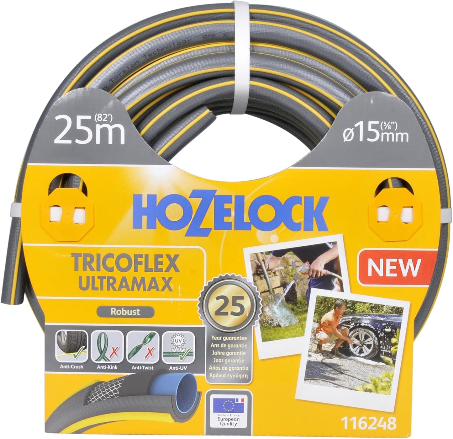 Slange Hozelock Tricoflex Ultramax 25 m (diameter 12,5 mm)