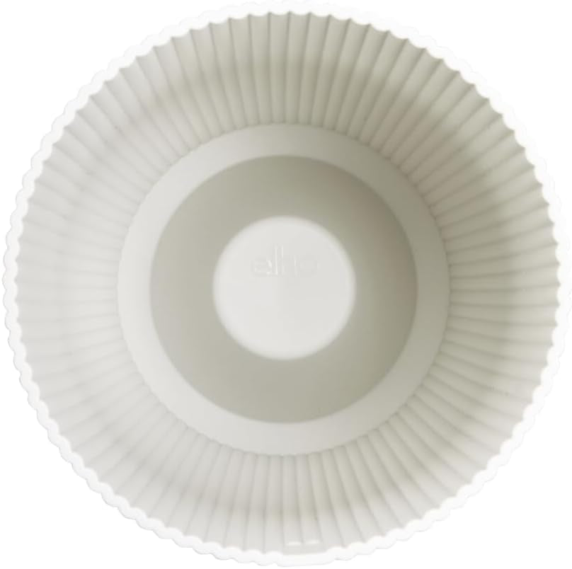 elho Vibes Fold Orchid High 12,5cm - Indendørs orkidépotter - Indendørs urtepotter - 100% genbrugsplastik - Hvid/Silkeblød hvid