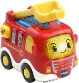 Vtech TUT TUT Baby Flitzer - Politi - I 1-5 år & TUT TUT Baby Flitzer - Brandbil - Legetøjsbil med musik, lysknap, sætninger og interessante lyde - I 1-5 år Baby Toys Naty Shop