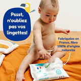 - Blestørrelse 4+ 9-20 kg – Ökologische Babywaidern – natürliche Babypflege, hypoallergen, ohne Parfüm und auslaufsicher – hermestellung in Frankreich – 126 engangsbleer – 1 måned