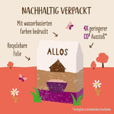 Allos Hof Granola med bær | Økologisk müsli | Müsli med bær | Sprød müsli | Korn til morgenmad | Pakke med 6 (6 x 300 g), 1 stk (pakke med 6)