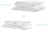 Caleffi 12368 - Quilt 4 sæsoner antiallergiske polyesterfibre Dyner og dyner Naty Shop