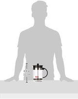 Bodum kaffemaskine 1582-01 bistroNOUVEAU (French Press system, tåler opvaskemaskine), 1,5 liter, sort