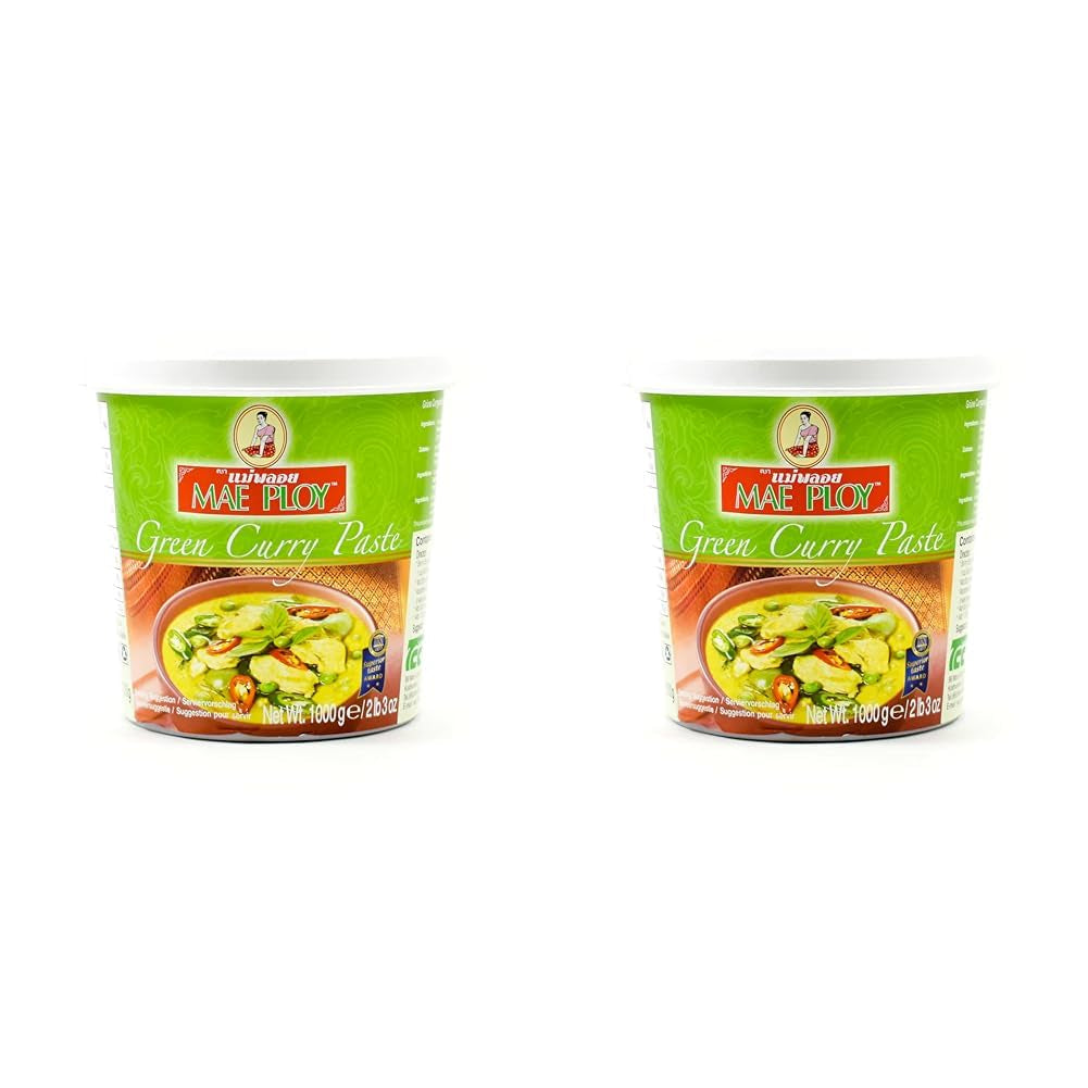 Gul karrypasta, autentisk thai karry, thailandsk køkken, 1000g