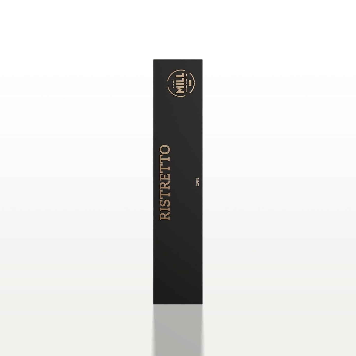 Kaffeekapseln Ristretto, 100 Kapseln für Kapselmaschinen (10x10), 80% genanvendt aluminium i Kapselkörper