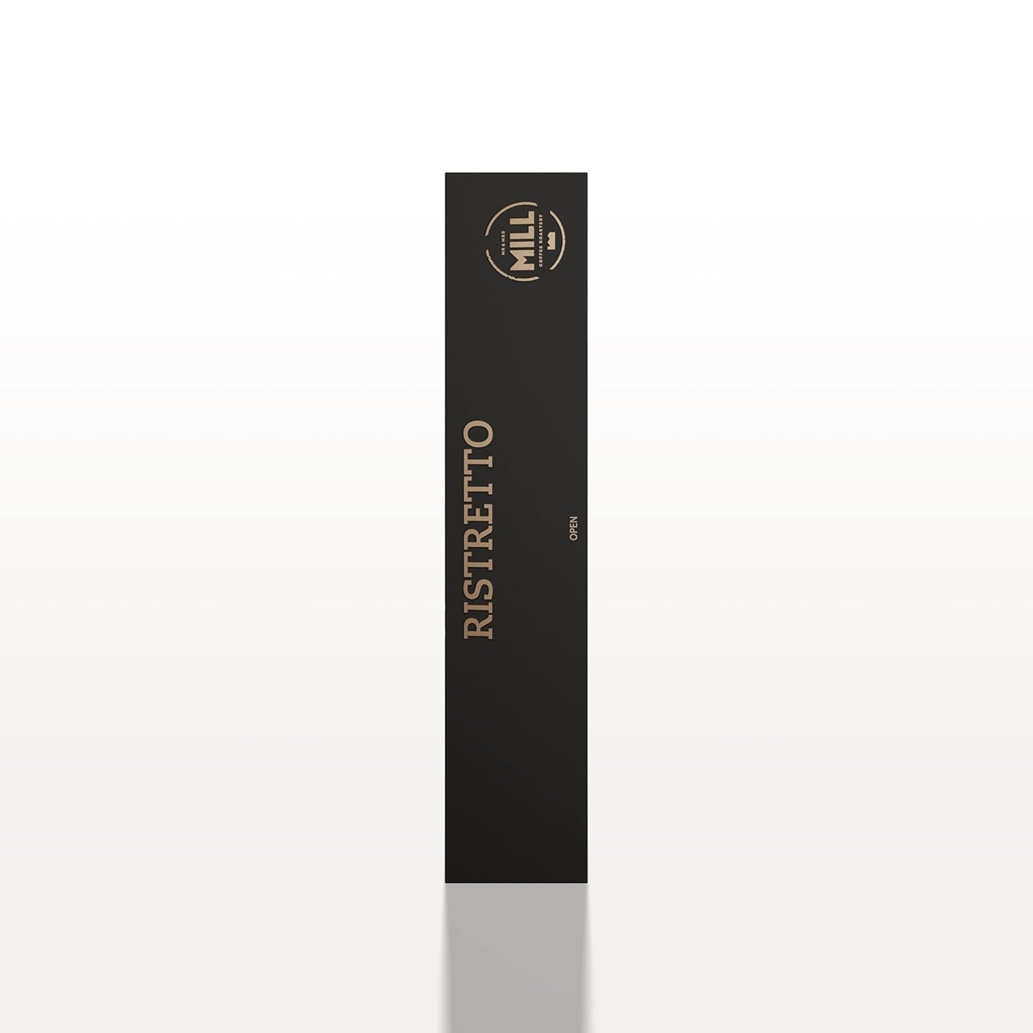 Kaffeekapseln Ristretto, 100 Kapseln für Kapselmaschinen (10x10), 80% genanvendt aluminium i Kapselkörper