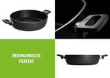 Woll Nowo Titanium Kasserole - Induktiv -, Ø 32 Cm, 8 Cm Hoch, 5,5 Liter, Mit 2 Seitengriffen - Geeignet Für Alle Herdarten Forme og bakker til bagning Naty Shop