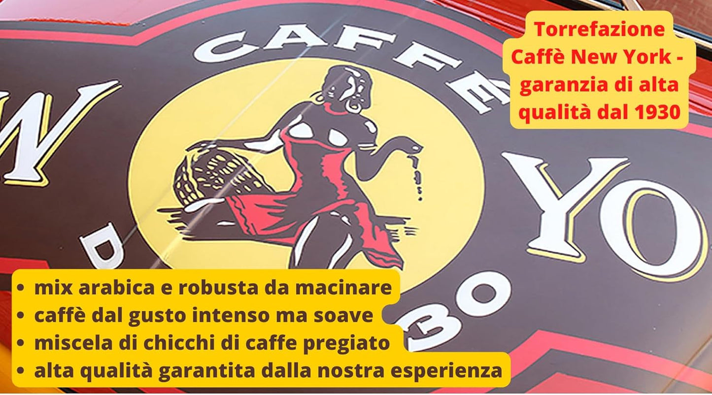 Caffè New York - XXXX - Hel kaffebønne - 1000g