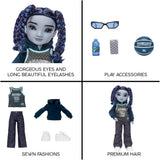 Rainbow High Shadow High Series 3 - Oliver Ocean - Blaue Modepuppe - Junge - Modisches Outfit og mehr as 10 Bunte Spielaccessoires - Ideal for Kinder fra 4-12 Jahren og Sammler