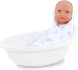LullaBy – Dukkebadekar – Badekarsæt – Badelegetøj – Dukketilbehør – Realistisk vandleg – Børn 2+