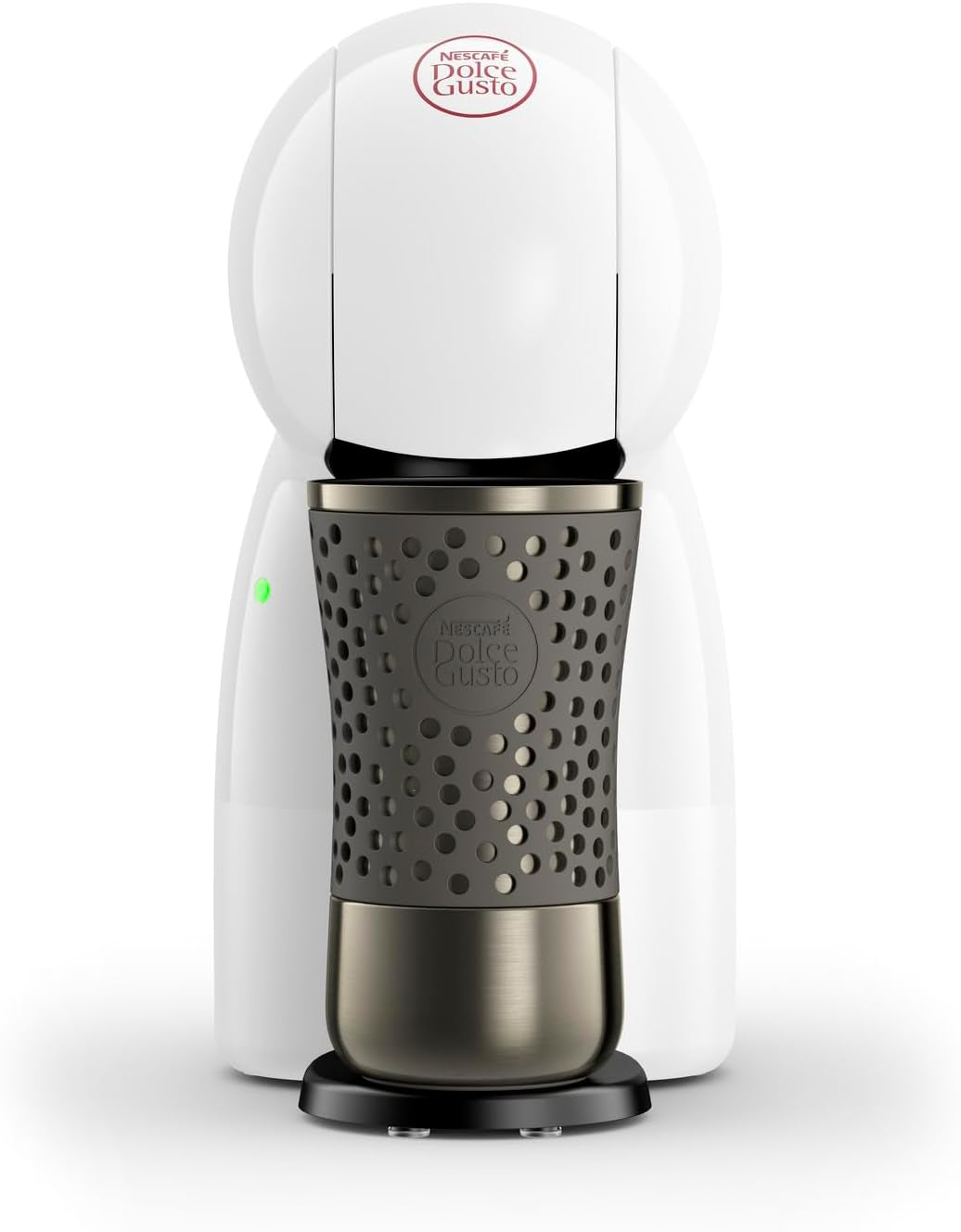 Manuel espressomaskine med NESCAFÉ DOLCE GUSTO PICCOLO XS kapsler fra KRUPS, hvid