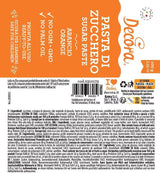 0310172 ORANGE FONDANT 100 G Sukkerpasta Naty Shop
