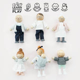 – My Doll Family Trædukkehus Legesæt | Daisylane dukkehustilbehørssæt til piger - velegnet til alderen 3+ P053
