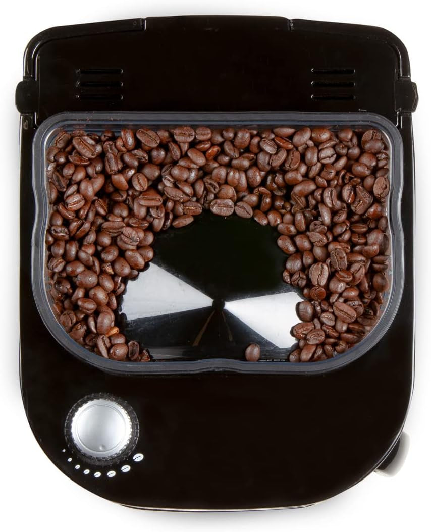 DOMO DO721K "Grind and Brew" espressomaskine - Bean-to-Cup funktion - LCD display - Til malet kaffe eller hele bønner - 1,5 L