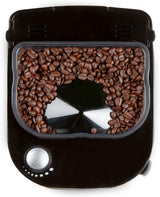DOMO DO721K "Grind and Brew" espressomaskine - Bean-to-Cup funktion - LCD display - Til malet kaffe eller hele bønner - 1,5 L